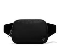 Pander Belt Bag Large 2L, Waterproof Everywhere Fanny Pack Purse for Women and Men with Adjustable Strap (Black Onyx).