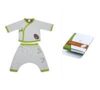 Pandi Panda Ensemble de Pyjama - Comme-Ci, Comme-Ça - Tulipwood - Taille 3 à 6 mois