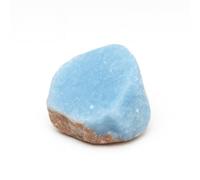 Pandiui23 100 grammes 1 pierre Angélite naturelle brute de 6 à 7 cm - Cristal naturel - Pierre précieuse - Reiki chakras équilibre métaphysique - Pierre brute (angélite, 100 grammes)