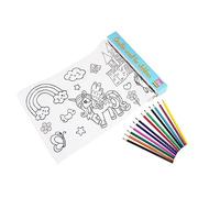 Pandiui23 Lot de 10 rouleaux de papier à dessin pour enfants Motif licorne 150 x 300 cm