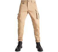 Pando Moto Desert Cargo Pantalon Textile Moto, beige, Taille 36/30