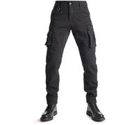Pando Moto Desert Cargo Pantalon Textile Moto, noir, Taille 36/32