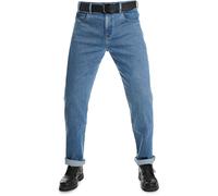 Pando Moto James Regular Jeans de moto, bleu, Taille 38/32