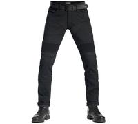 Pando Moto Karldo Slim Jeans de moto, noir, taille 34 36 pour homme