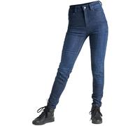 Pando Moto Kusari Cor Jeans moto pour dames, bleu foncé, Taille 34