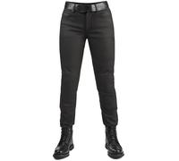 Pando Moto Lorica Black Jeans motard pour femmes, Taille 28/32