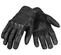 Pando Moto Onyx 02 Gants de moto perforés, noir, Taille M