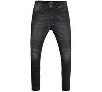 Pando Moto Rosie Devil Plain Jeans de moto de dames, Lavis foncé, Taille 30
