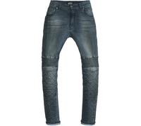 Pando Moto Rosie Navy Jeans de moto de dames, bleu foncé, Taille 29
