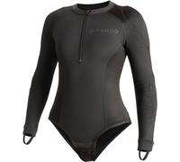 Pando Moto Shell WW 02 Chemise de protection à manches longues pour femmes, noir, Taille L