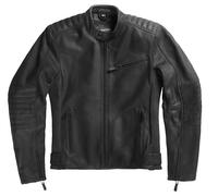 Pando Moto Tatami LT 1 Veste en cuir de moto, noir, Taille XS