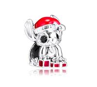 PANDOCCI 2019 Point D'hiver De Noël Charme Perle 925 Argent DIY Convient Pour Original Pandora Bracelets Charme Bijoux De Mode