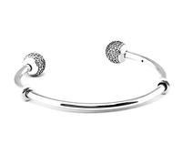 PANDOCCI Bracelet ouvert en argent 925 pour bijoux Pandora originaux (19 cm)