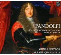 Pandolfi – Sonates pour violon et basse continue Op. 4 – Import – Arcana