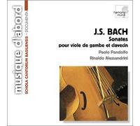 Pandolfo, Paolo - Bach - Sonates pour viole de gambe et clavecin