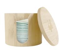 pandoo Abschminkpad Bio-Baumwolle in Aufbewahrungsbox Ø8cm 18er Set