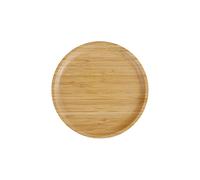 pandoo Assiettes réutilisables en bambou | 100 % bambou | Assiettes rondes en bois, assiettes en bambou, décoration en bambou, assiettes plates, set de vaisselle, assiettes en bois, assiettes