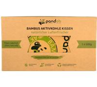 pandoo 1 x 500g Désodorisant en bambou naturel avec charbon actif - Purificateur d'air, déshumidificateur, pour 2 ans, sans chimie et polluants et 100% biodégradable