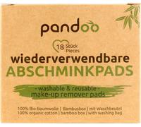 pandoo Disques Démaquillants en Bambou & Coton - 18 pièces
