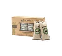 pandoo - Lot de 4 désodorisants en charbon actif de bambou (4x75g)