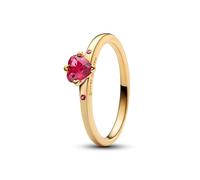 Pandora Bague Explosion d'Amour 166574C01 Doré Argent Sterling Zirkonia 54
