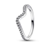 Pandora 192539C01 Anneau Femme Vague scintillante Zirconium Argent Sterling Gr. 56
