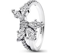 Pandora 193023C01 Anneau scintillant Herbier asymétrique Cluster Argent Gr. 56