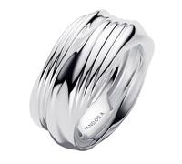 Pandora 193890C00 Ensemble de bagues torsadées en argent pour femme, 56/17,8, Argent sterling, Aucune pierre précieuse