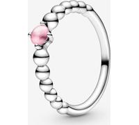 Pandora 198867C09 Anneau Femme Perles en métal rose Argent Gr. 58