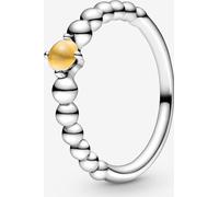 Pandora 198867C11 Anneau Femme Perles métalliques couleur miel Argent Gr. 54