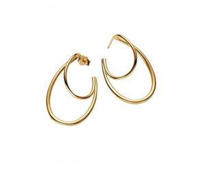 Pandora 263870C00 Boucles d'oreilles à double anneau