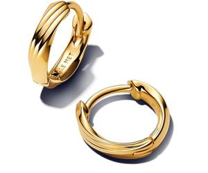 Pandora 263871C00 boucles d'oreilles entrelacées et étreintes