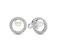 Pandora 293154C01 - Perle Halo ronde - Argent - Boucles d'oreilles