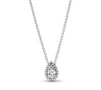 Pandora 392832C01 Collier Femme Couronne de poires scintillantes Zirconium Argent