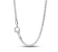 Pandora Collier pavé fermoir queue de renard Argent 925 Zircone 45 cm compatible Moments