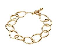 Pandora 563864C00 Bracelet Femme Organique Moulé Doré, 563864C00-3, Argent sterling, Pas de gemme