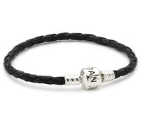 Pandora - 59705CBK-S1 - Bracelet Femme - Cuir Noir - Argent 925/1000 - 17.5 cm
