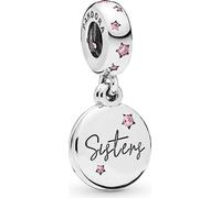 Pandora 798012FPC Charm pendentif Forever Sisters argent sterling