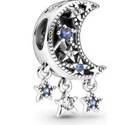 Pandora 799643C01 Charm femme étoile & croissant de lune zirconium argent sterling
