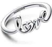 Pandora Anneau d'amour écrit à la main 193058C00 anneau de la femme, Taille de l'anneau:54