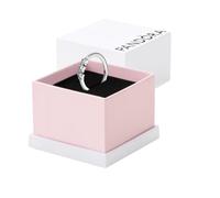 Pandora Passions Bague Étoiles célestes en argent sterling avec zircones cubiques transparentes, taille 48