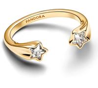 Pandora Anneau Femme Ouvert Étoiles Filantes Doré 163582C01 Gr. 54