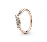 Pandora , Anneau Métal commun Oxyde de Zirconium Femme, Or Rose, 189533C01-54