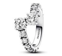 Pandora Anneaux Bague Bande Brillante Superposée 193149C01