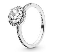 Pandora Anneaux Bague en argent sterling élégance classique 196250CZ