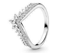 Pandora Anneaux Bague en argent sterling Princess Wish 197736CZ