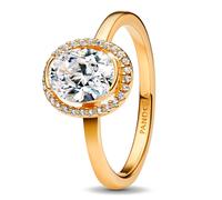 Pandora Anneaux Brilliant Oval Halo Ring 163802C01