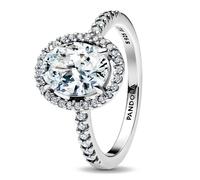 Pandora Anneaux Brilliant Oval Halo Ring 193777C01