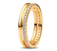 Pandora Bague Anneau Double 56