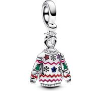 Pandora Argent sterling Émail Cristal de synthèse Multicolore 793596C01 Pendentif